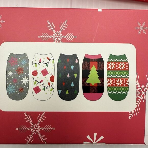 Nordstrom Rack Christmas Socks Lot of 3 | Women’s Low Cut Ankle Holiday Gift Siz - Picture 4 of 5